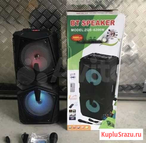 Беспроводная колонка speaker 6206W Астрахань - изображение 1