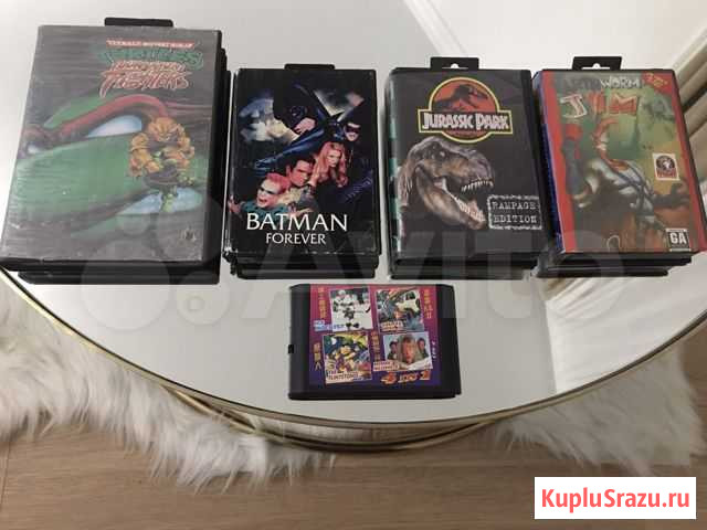 Катриджи для Sega Sonic, Worm Jim, Tiny toon Москва - изображение 1