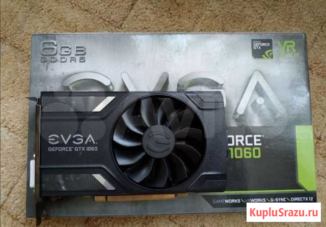 Видеокарта 1060 6gb Балаково - изображение 1