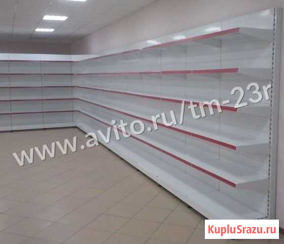 Стеллаж с полками металлический для товара Краснодар - изображение 1