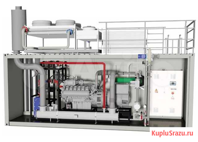 Газопоршневая электростанция 430 кВт, когенерация Ставрополь - изображение 1