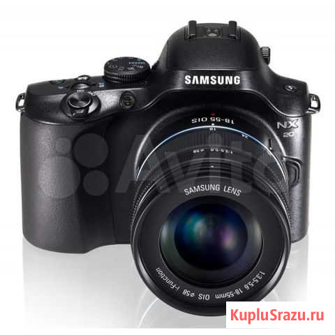 Samsung NX20(18-55mm) Сумка.8гб.Коробка.Акб.Wi-Fi Санкт-Петербург - изображение 1