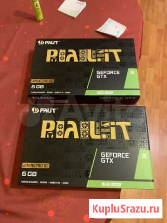 Новые видеокарты gtx1660super Махачкала - изображение 1