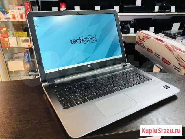 15’6 для учебы и работы HP(AMD A6-6310/4гб/500гб) Екатеринбург - изображение 1