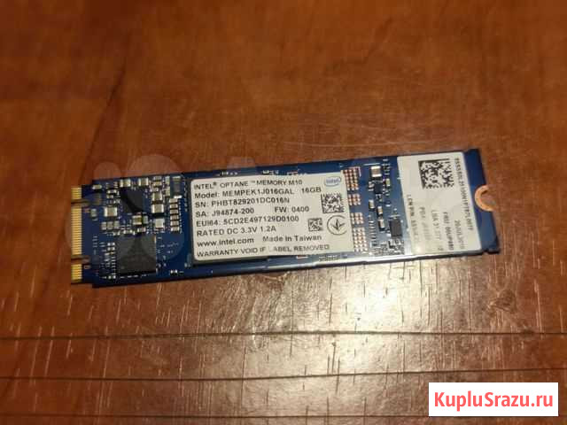 Intel optane 16gb Тверь - изображение 1