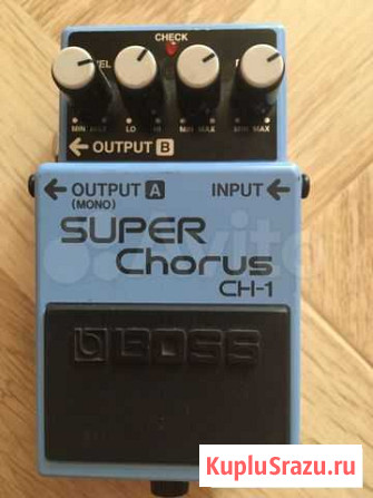 Гитарная педаль Boss Super Chorus Великие Луки - изображение 1