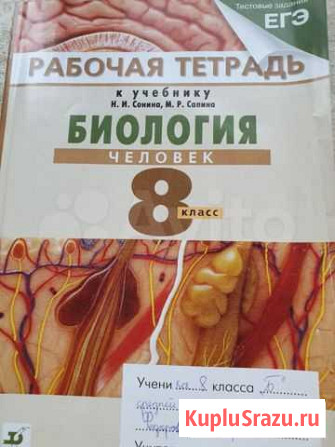 Раб.тетрадь по биологии Инской - изображение 1