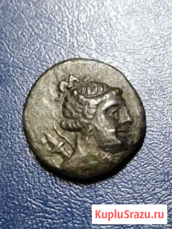 Монета тетрахалк Фанагория медь 109-100 г.до н.э Симферополь - изображение 1