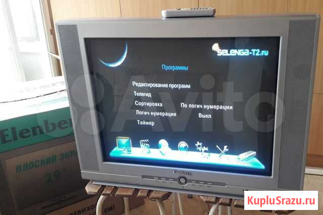 Телевизор ЭЛТ 29 Elenberg 29F08 новый в коробке Майкоп - изображение 1