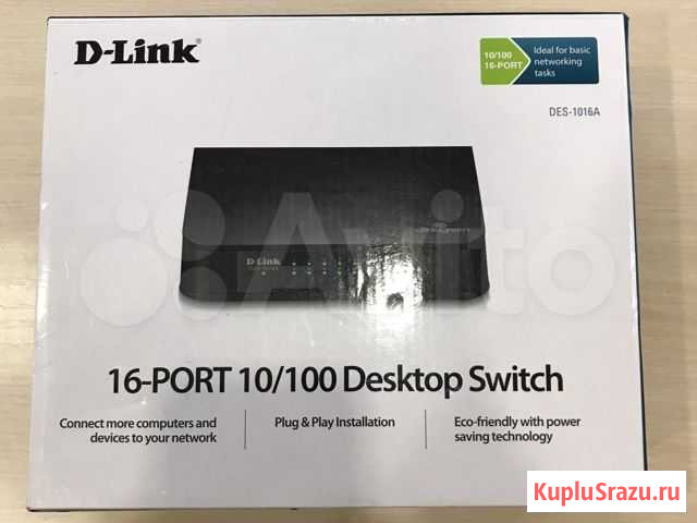 Свитч D-Link 16 port Набережные Челны - изображение 1