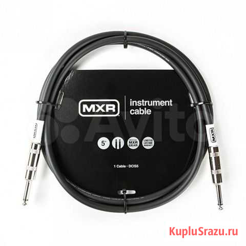 Кабель инструментальный MXR Dunlop dcis5, 1.5м Иркутск - изображение 1