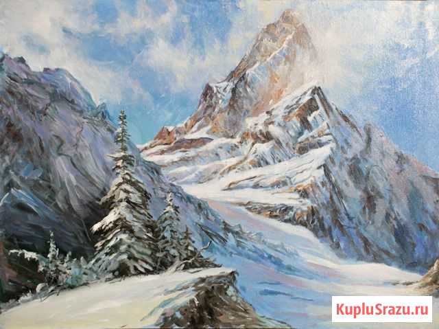 Горная вершина 60х80 Сочи - изображение 1