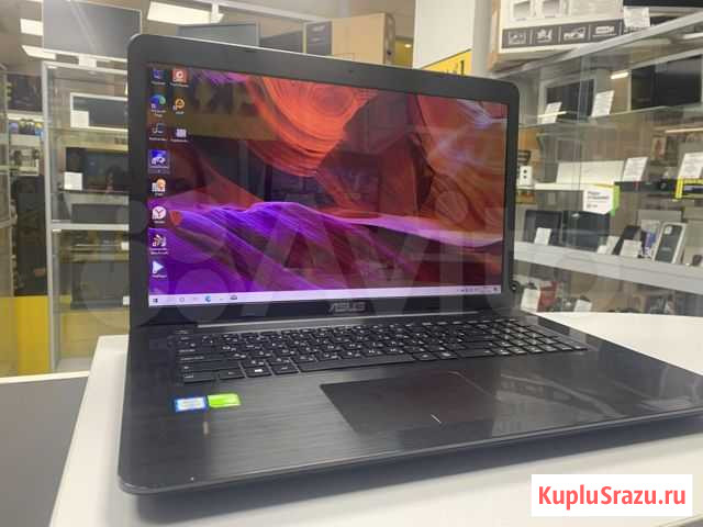 Огромный ноутбук asus i3-6100M/4Gb/GeForce 920MX Пермь - изображение 1