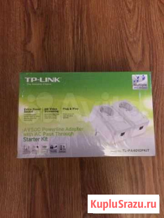 TP-link Комплект из двух адаптеров Петропавловск-Камчатский - изображение 1