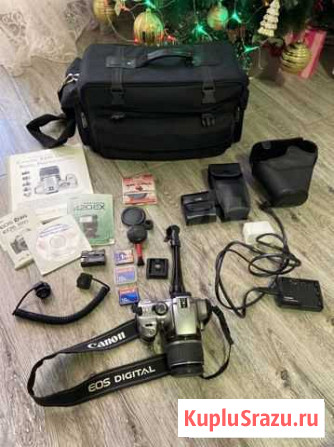 Зеркальный фотоаппарат Canon eos 300D digitalrebel Пятигорск - изображение 1