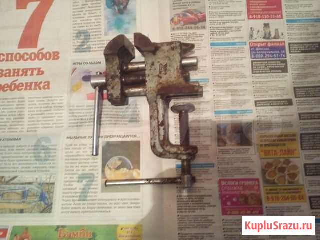 Слесарные тиски Краснодар - изображение 1