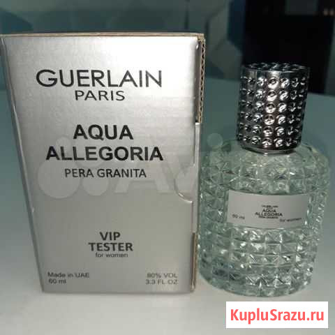 Тестер Guerlain Aqua Allegoria Pera Granita 60мл Уфа - изображение 1