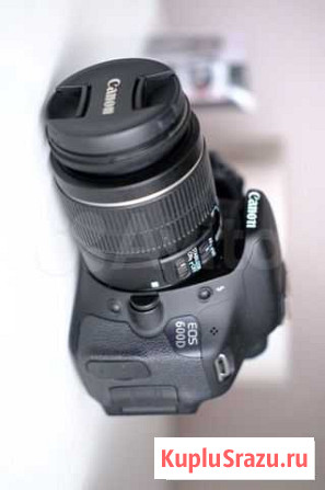 Зеркальный фотоаппарат canon 600D Kit 18-55 Ростов-на-Дону - изображение 1