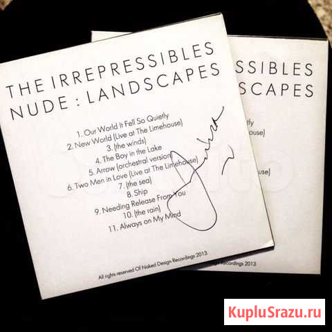 The Irrepressibles - Nude: The Landscapes (2013) Новоржев - изображение 1