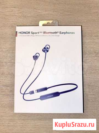 Беспроводные наушники honor Sport Pro (AM66-L) Москва - изображение 1