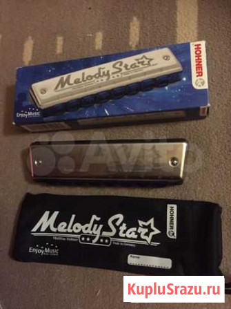 Губная гармошка hohner melody star Германия Бронницы - изображение 1