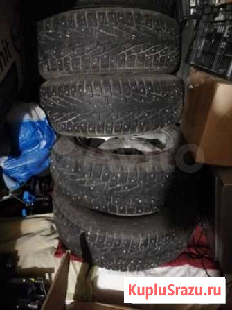 Шины 225/70R16 Nokian Hakkapeliitta 7 на дисках Кемерово - изображение 1