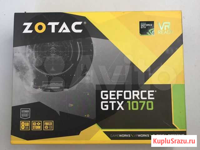 Видеокарта geforce GTX 1070 Ульяновск - изображение 1