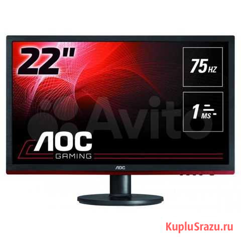 Игровой монитор AOC 75гц. G2260VWQ6 Псков - изображение 1