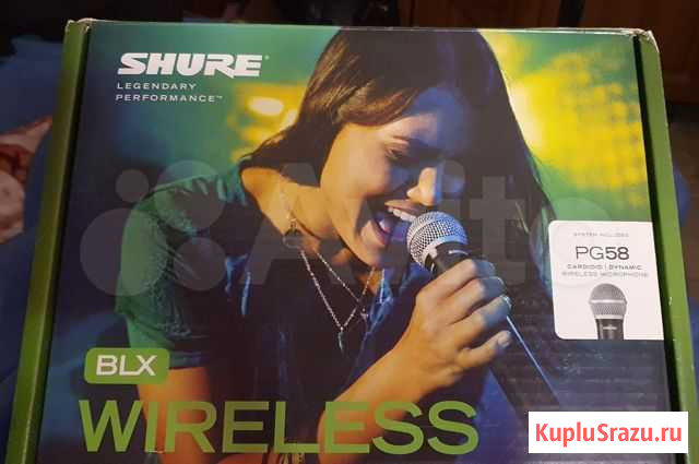 Shure BLX Wireless Vocal PG58 Видное - изображение 1