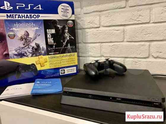 Sony PS4 (1TB) Slim - полный комплект Тула