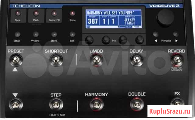 TC Helicon VoiceLive 2 - вокальный процессор Смоленск - изображение 1