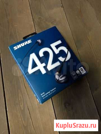 Наушники Shure SE425-V+BT1-EFS (новые) Красноярск - изображение 1