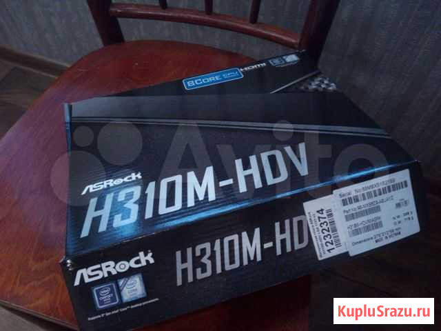 Материнская плата ASRock H310M-HDV Хабаровск - изображение 1