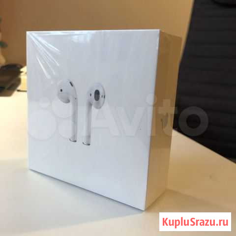 Коробка (новая) от беспроводных наушников AirPods Томск - изображение 1