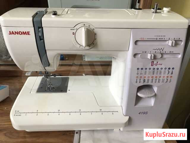 Швейная машинка Janome 419S Черемхово - изображение 1