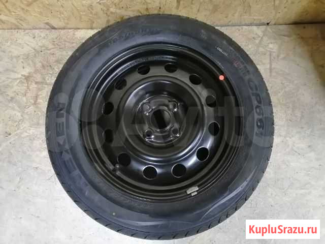 Оригинальная запаска на Рио/Солярис R15 4x100 Ковров - изображение 1