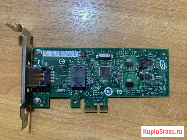 Сетевая карта PCI-E 1X intel E46982-003 Астрахань - изображение 1