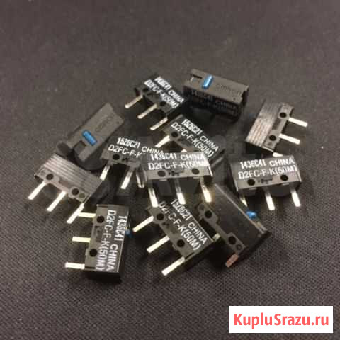 Продам микропереключатели omron D2FC-F-K Горин - изображение 1