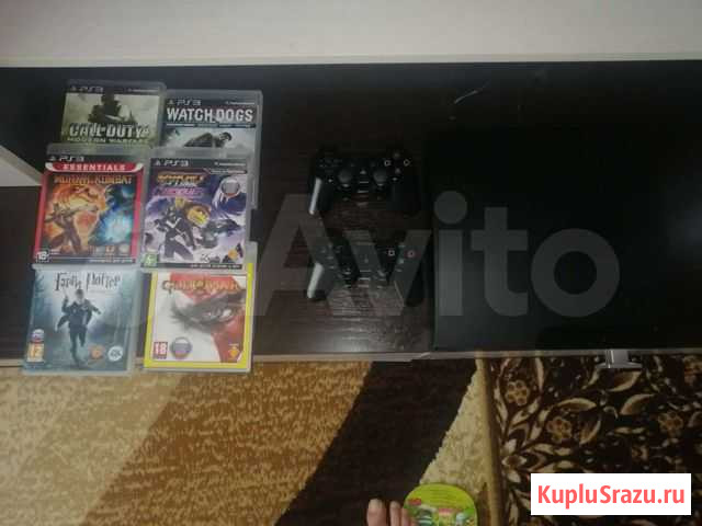 Sony playstation 3 slim PS3 Красноярск - изображение 1