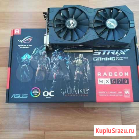 Asus AMD Radeon RX 570 strix OC Керчь - изображение 1