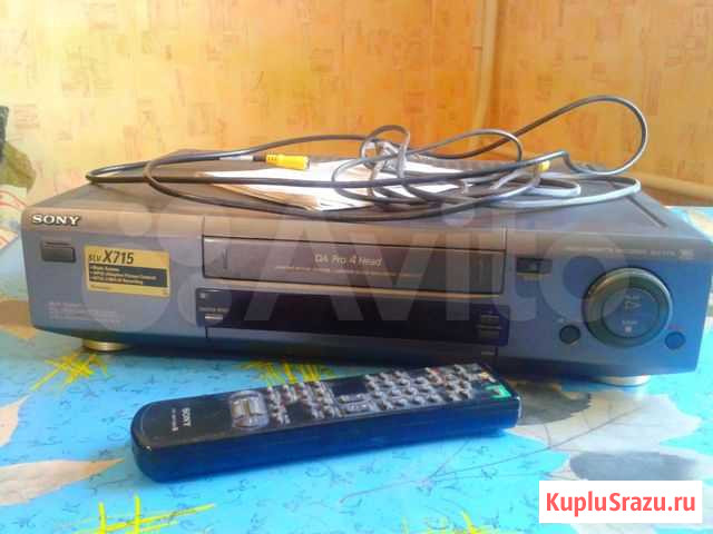 Видеомагнитофон Sony slv X 715 Екатеринбург - изображение 1