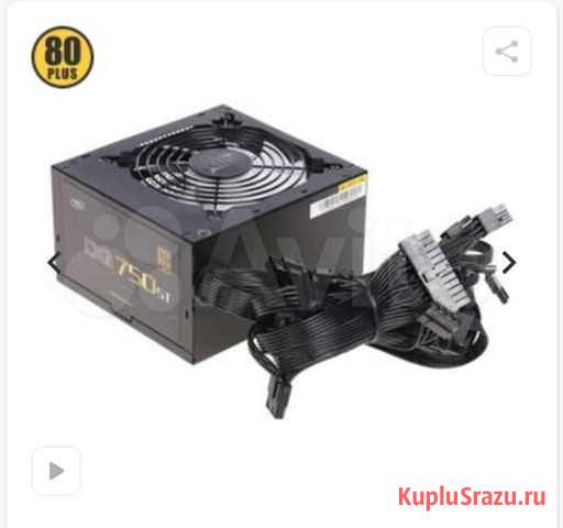 Блок питания Deepcool DQ ST 750W Уфа - изображение 1