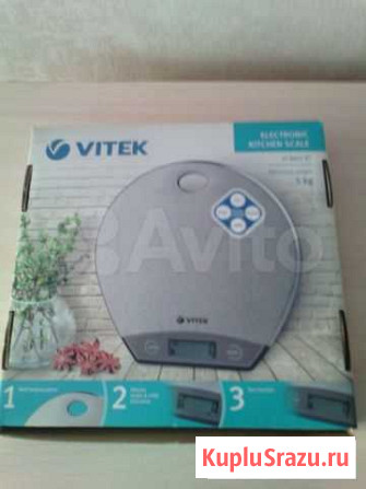 Весы кухонные vitek vt 8021 st Омск - изображение 1