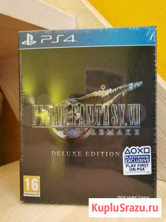 Final Fantasy 7 Remake Deluxe Edition (PS4) новый Санкт-Петербург - изображение 1