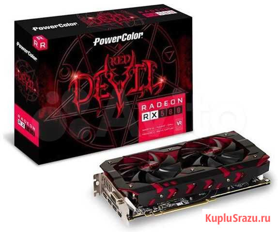 Видеокарта rx580 8gb Череповец - изображение 1