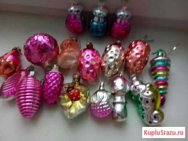 Елочные игрушки СССР Северск - изображение 1