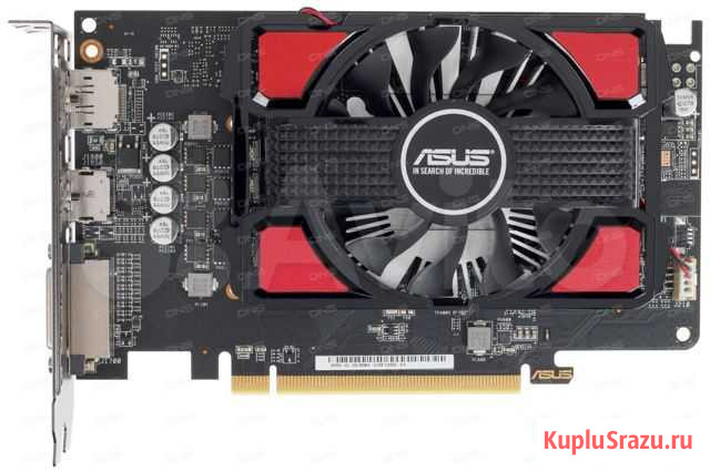 Видеокарта asus AMD Radeon RX 550 Челябинск - изображение 1