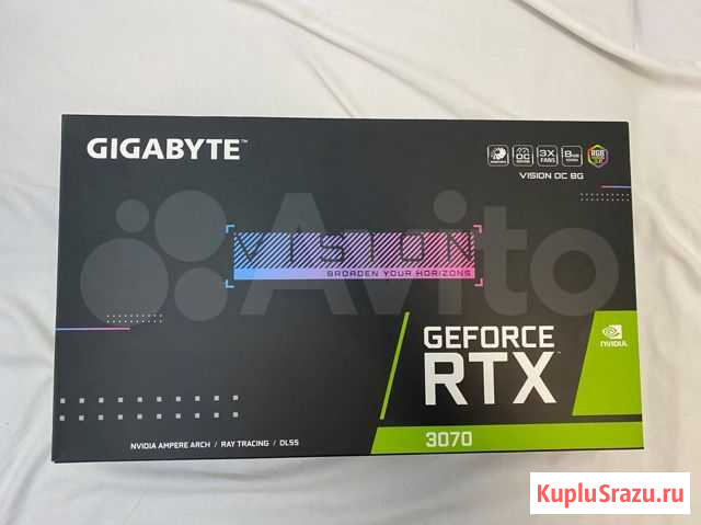 Rtx 3070 gigabyte vision Санкт-Петербург - изображение 1