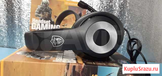 Наушники Suos Gaming Регулируемый Hd микрофон Самара - изображение 1