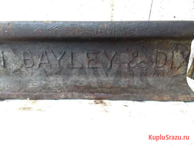 Редкий рельс 19 век Brown, Bayley Dixon Steel Самара - изображение 1